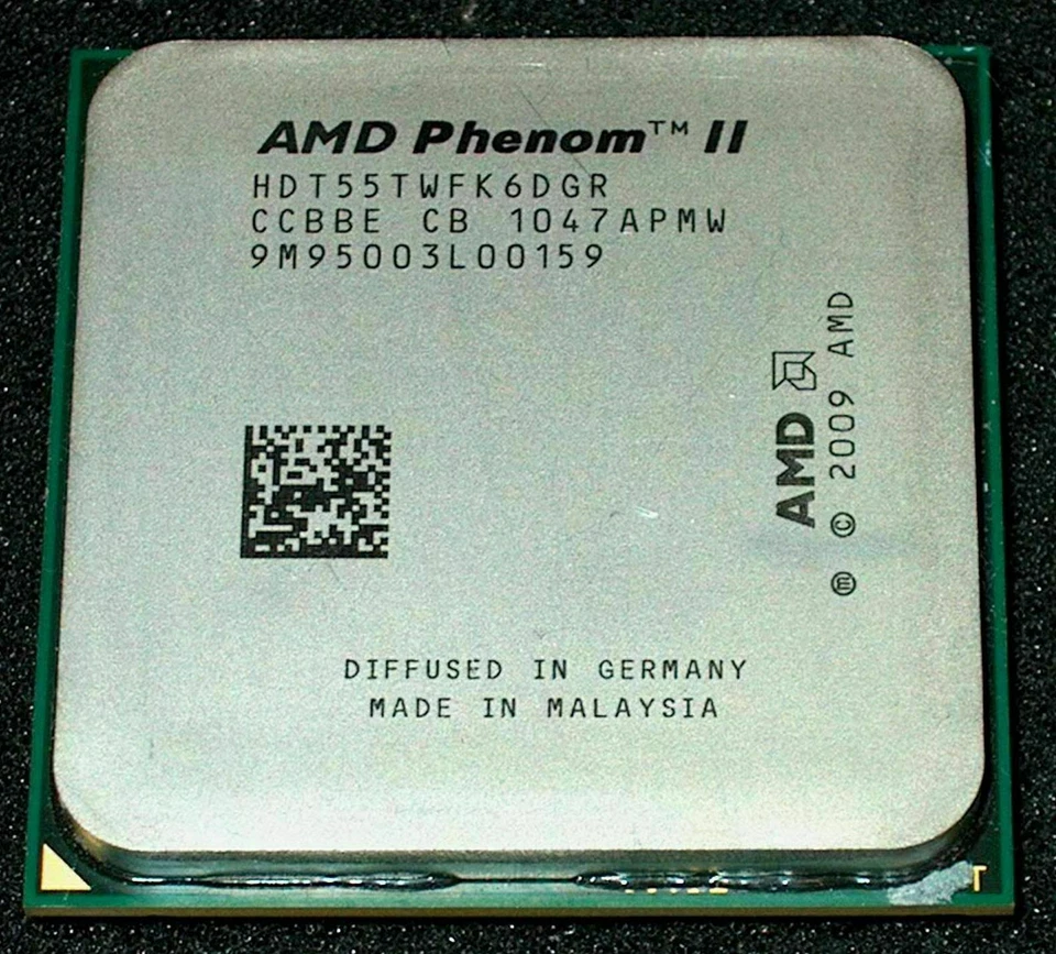AMD Phenom II X6-1055T HDT55TWFK6DGR 2.8 GHz 667 MHz Socket AM3 CPU Processor - Image 2 of 4