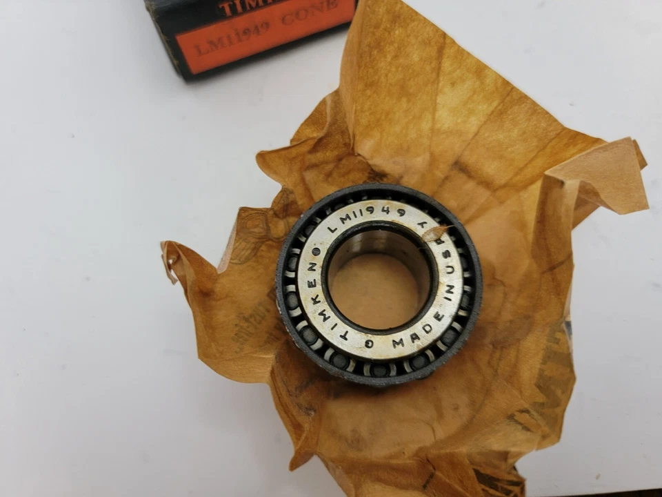 Винтажный конус роликового подшипника TIMKEN модель No LM11949 NOS - Изображение 3 из 3