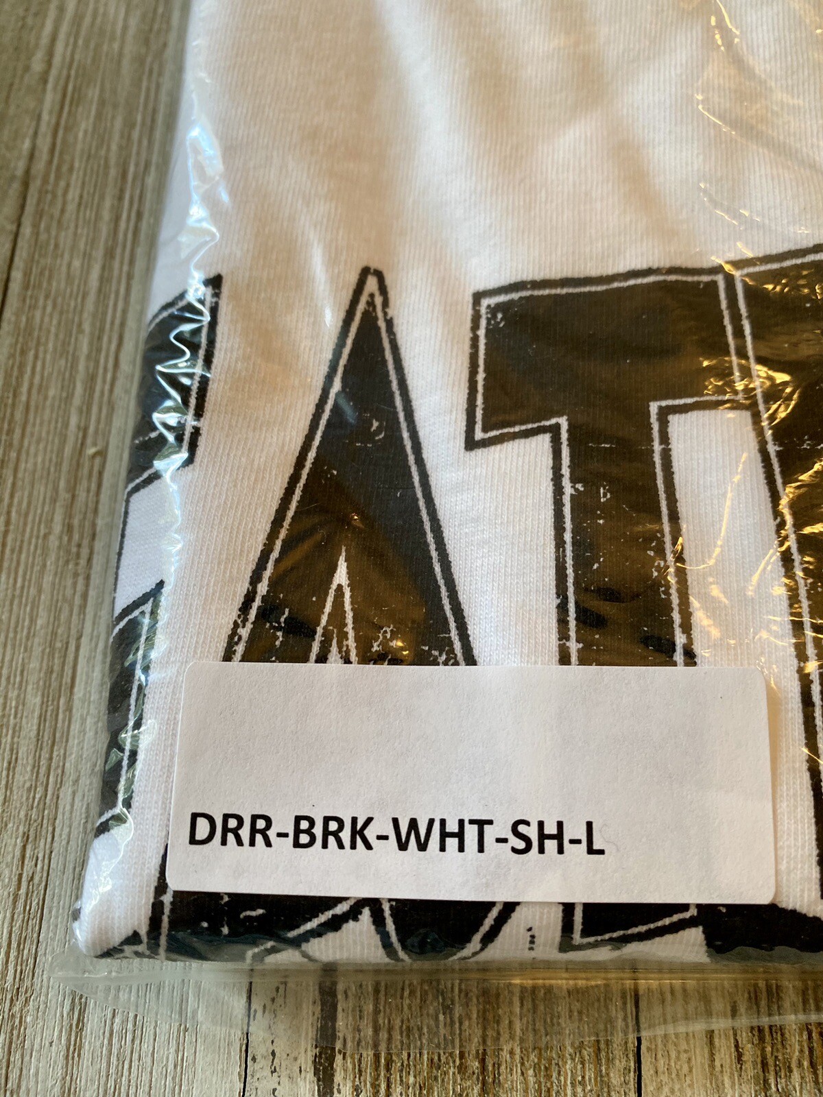 FILA Maglietta bianca Death Row Records da uomo taglia large cane da fischio Dr. Dre