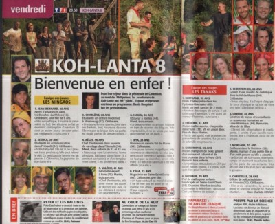 Presseschneider Clipping 2008 Koh Lanta 8 (1 Seite 1/2)