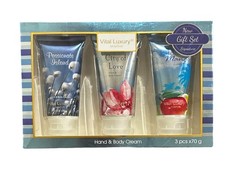 Vital Luxury Hand  Body Cream 3 Pack 2.5oz