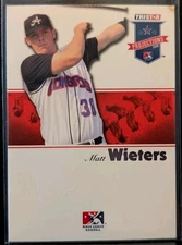 2008 TriStar Projections Matt Wieters #51 Georgia Tech Stained (jc)