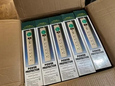 20pcs Power Strips - 4outlet - w/ full line surge protection - PM Int. 4627