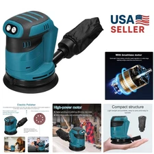 High-Performance 5'' Cordless Random Orbit Sander - 24000RPM & Ergonomic Design