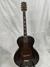 Vintage Epiphone Archtop Acoustic Guitar Serial # 55970 Black stone. ML