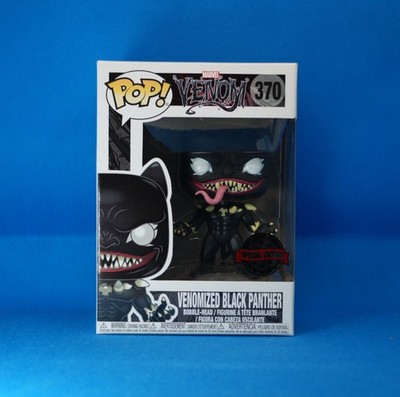 Funko Pop! #370 Marvel Venom Venomised Black Panther SE inkl. Protector