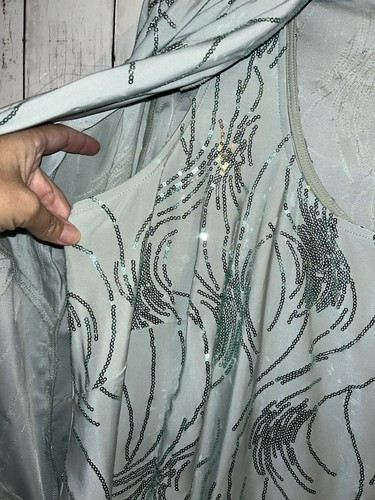 Alex Evenings Verde 3 Piezas Conjunto Formal Chaqueta Cami y Falda Brillante 1X/2X - Imagen 5 de 9