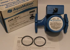 Aquamotion AMR-3FV1 - 3-Speed, Cast Iron, Flanged Circulator For Radiant Heating