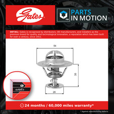 Coolant Thermostat fits HYUNDAI i800 TQ 2.5D 2008 on D4CB Gates 255104A700 New