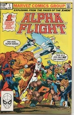 Alpha Flight #1 (Marvel Comics August 1983) 9.4