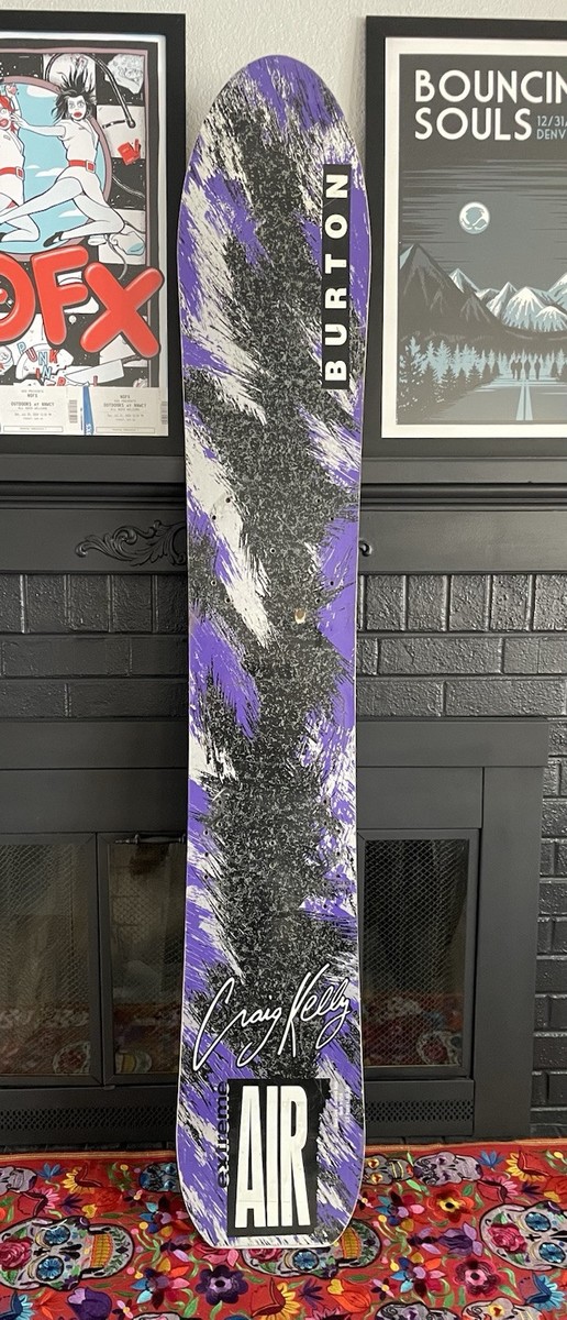 スノーボード Burton Craig Kelly Air 90-91 Mystery Air - Retro Snow - Vintage Snowboard Museum