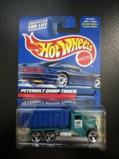 Hot Wheels #190 | Peterbilt Dump Truck (Turquoise)
