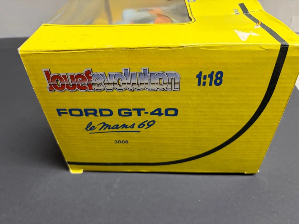 Jouef Evolution 1:18 Scale Ford GT 40 1969 LeMans with Original Box - Image 4 of 4