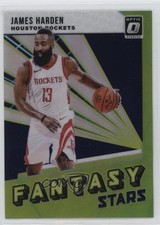 2018-19 Panini Donruss Optic Fantasy Stars Purple Prizm James Harden #3 18q6