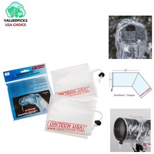 Rainsleeve Camera Cover - Clear Waterproof Sleeve with Viewfinder Access, 2 Pack