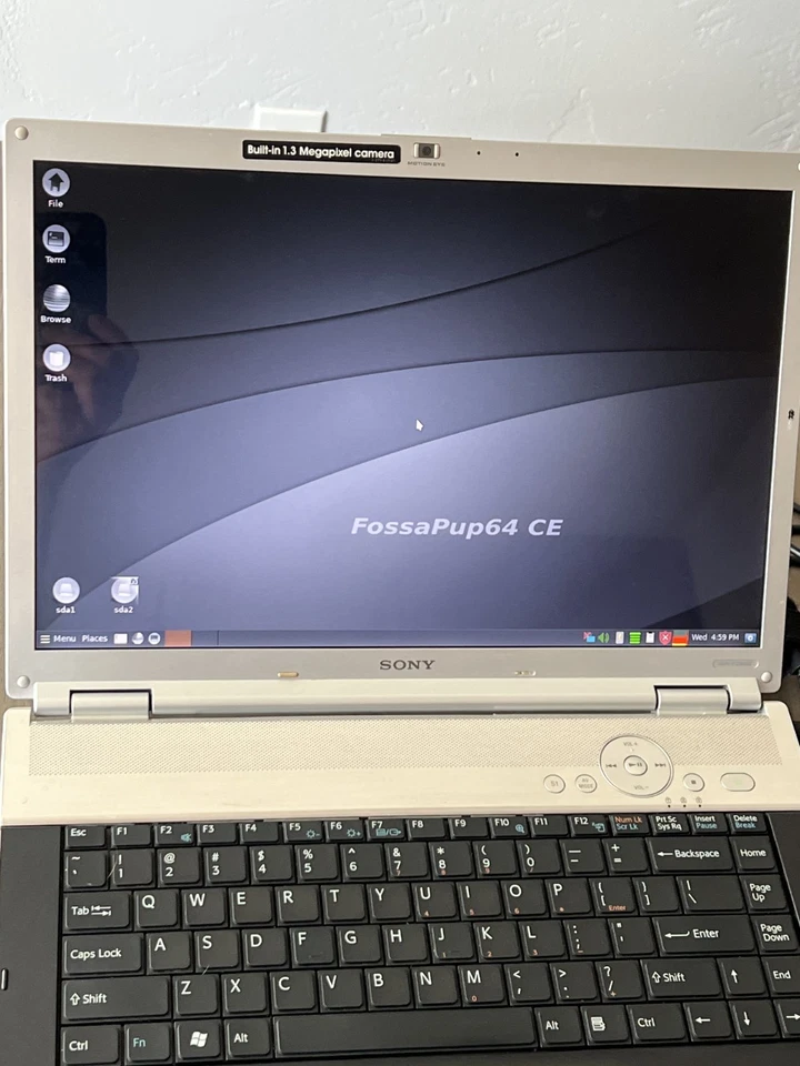 Portátil Sony VAIO PCG-3A1L Core Duo T7250 3 GB RAM AC adaptador incluido Foto 3 de 4