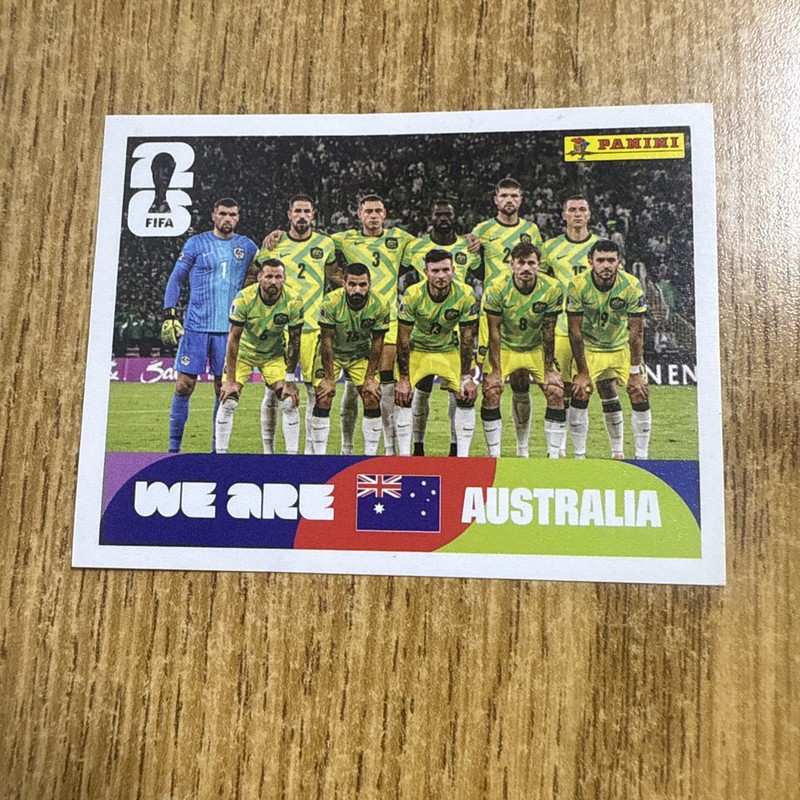 2026 Panini FIFA World Cup Sticker #AUS13 We Are Australia
