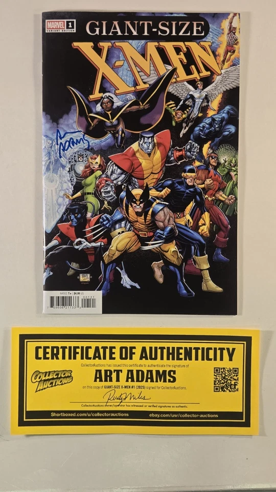 Giant-Size X-Men #1 Variant Signed by Arthur Art Adams w/COA 2025 Marvel Comics. - Image 3 of 3