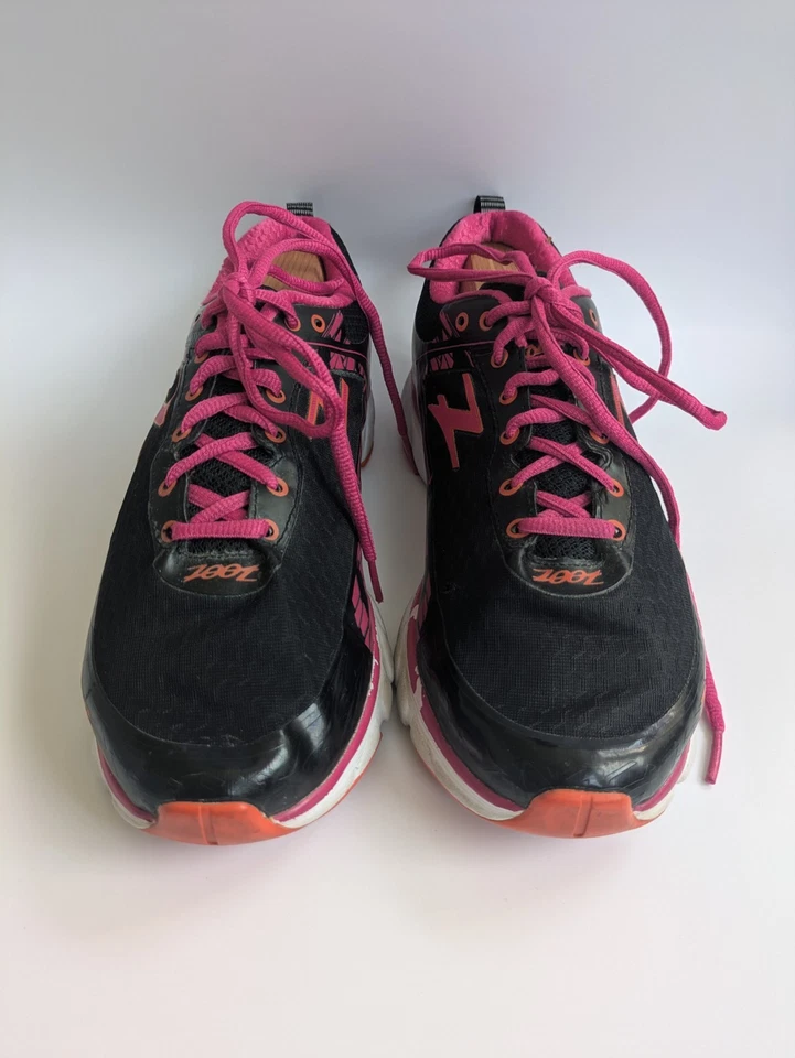 Zapatos para correr Zoot Solana para mujer rosa/negro cómodos talla 8 Foto 3 de 4