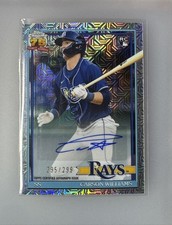 2026 Topps Series 1 Auto Carson Williams Chrome Mojo Silver Pack 295/299