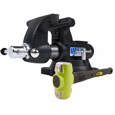 Wilton Tools 28806A Tradesman SE Black 5-1/2 Inch Bench Vise 1755 and B.A.S.H