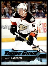 2016-17 Upper Deck Young Guns Young Guns Jacob Larsson Rookie Anaheim Ducks #495
