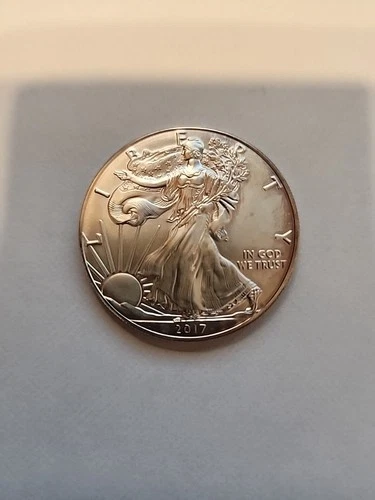 2017 American Silver Eagle $1  One Troy Ounce .999 Fine Silver