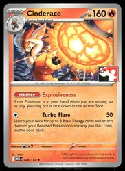 Cinderace 028/132 Prize Pack Series 8 Cosmos Holo