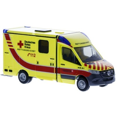 Rietze Automodelle 76134 H0 System Strobel RTW ´18 DRK KV Merseburg-Querfurt Neu
