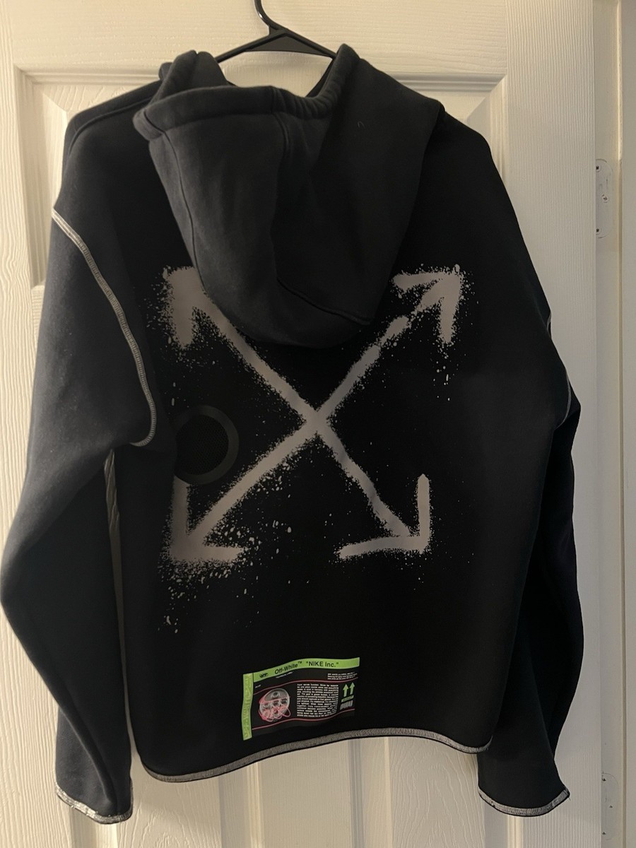 NIKE ×off-white ブラック パーカー Lサイズ Nike x Off-White Hoodie CN5640-010 Mens Size Medium | eBay