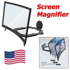 12 inch Screen Magnifier for Cell Phone, 3D HD Magnifying Screen For Cell Phone