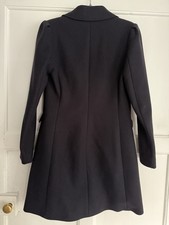 Reiss Blue Coats, Jackets Waistcoats Wool Outer Shell for Women
