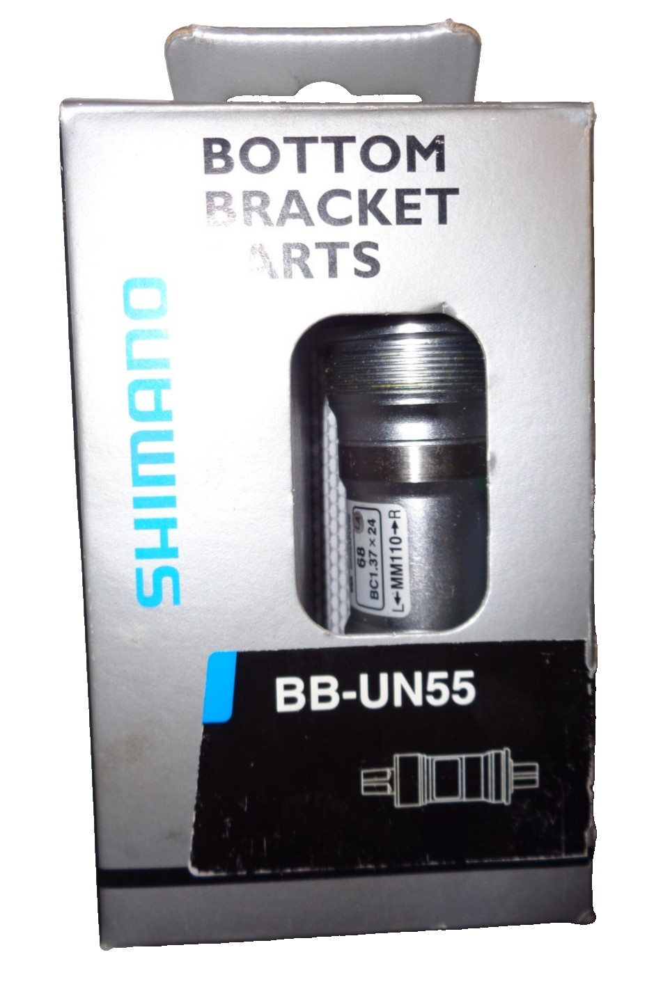 NIB Shimano Bottom Bracket BB-UN55 68mm 110mm Square Taper New NOS BMX MTB