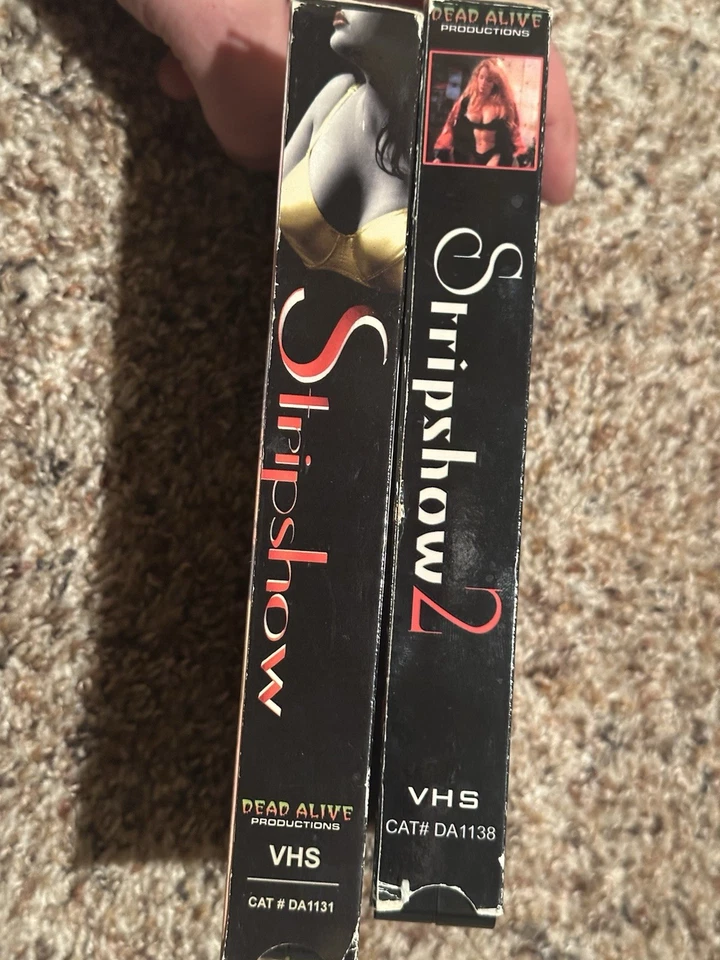 Stripshow 1/2 VHS RARE Erotic/Action/Horror Dead Alive Productions - Image 3 of 4