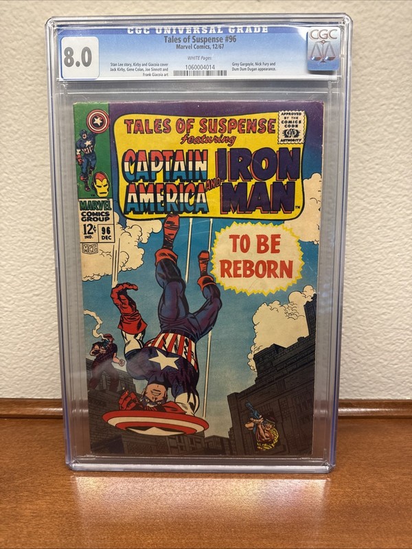 Tales of Suspense 96 CGC 8.0 1967 Silver Age Marvel Comics 