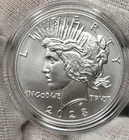 2023-P Peace Silver Uncirculated Dollar Coin (OGP/COA)