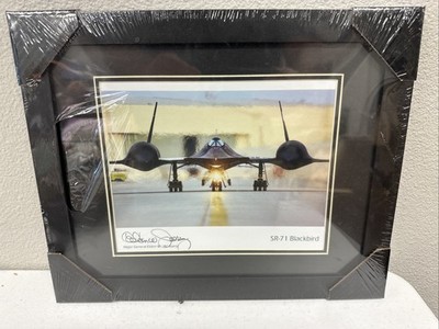 SR-71 Blackbird- Skunkworks - w/ Autograph of Major General Eldon W  Al  Joersz