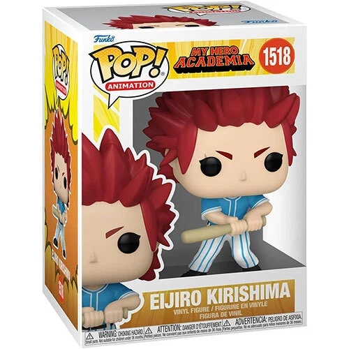 Funko POP! My Hero Academia [Hero League Baseball] Figure ELJIRO KIRISHIMA #1518