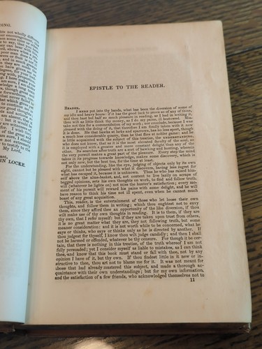 Locke's Essays Concerning Human Understanding 1860 - Imagen 9 de 19