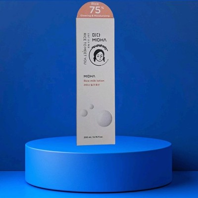 Midha Rice Milk Face Lotion Korean Beauty Glowing & Moisturizer SMOOTH SKN TXTRE