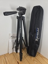 Ravelli APLT2 50" Light Weight Aluminum Tripod with Bag Includes Instructions