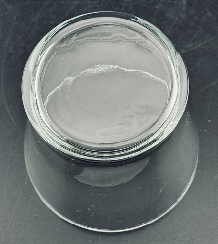 Roman Urn Clear Glass Candleholder 4 1/4" X 3 3/4" - Picture 4 of 4