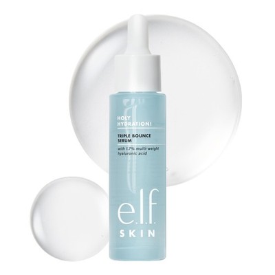 e.l.f. SKIN Holy Hydration! Triple Bounce 1.01 Fl Oz (Pack of 1), Clear