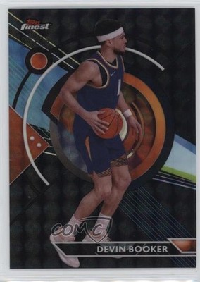 2023-24 Topps Finest Common Black Geometric Refractor 7/25 Devin Booker #40 0nr3