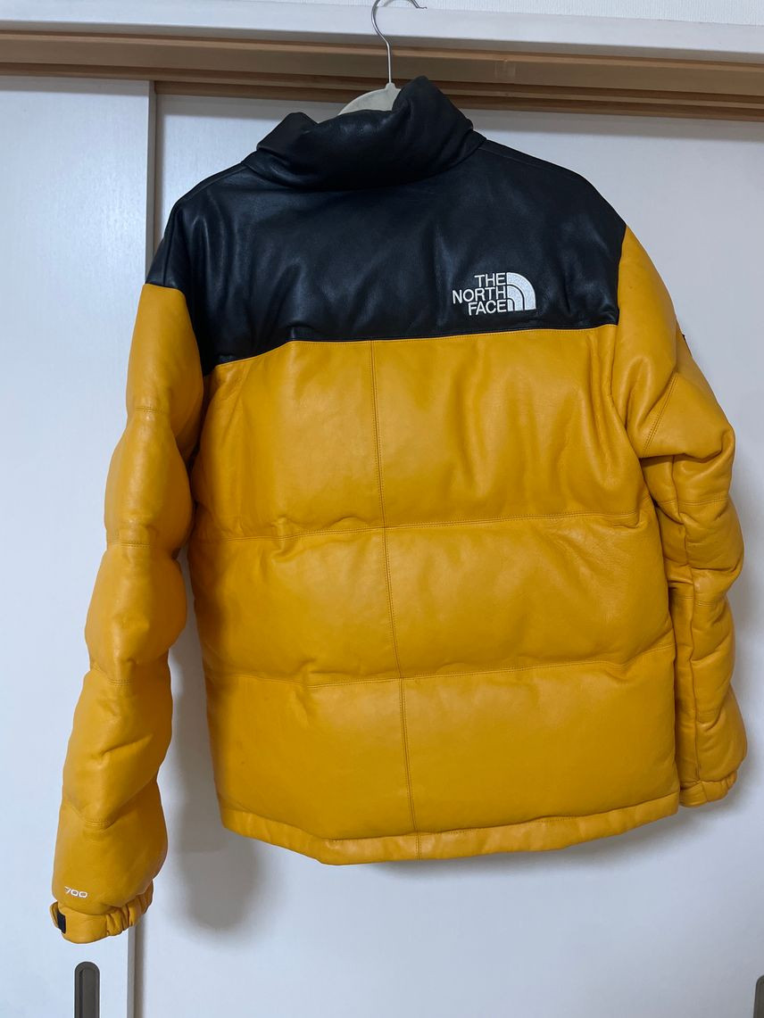 Supreme / The North Face Leather Nuptse Jacket Yellow | eBay Supreme / The North Face Leather Nuptse Jacket Yellow | eBay