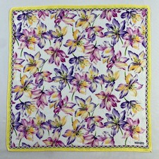 Vintage Kenzo Handkerchief Pocket Square Bandana