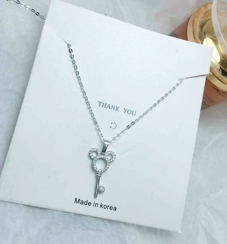 Pave CZ Silver SP Disney Mickey Mouse 