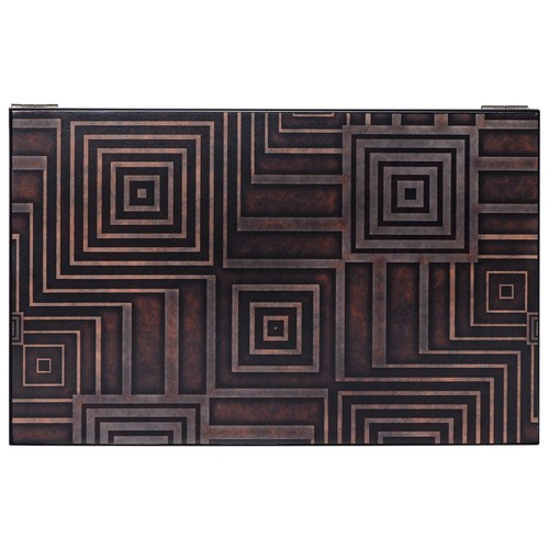 Humidor Supreme Azteca Caja Humidor de Puros, Madera de Cedro - 75 Capacidad de Almacenamiento de Puros - Imagen 2 de 9