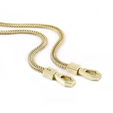 Iron Flat Bag Purse Chain Strap Accessories Shoulder Cross Body Handbag Strap...