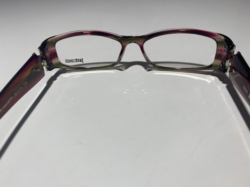 Just Cavalli JC244 077 Burgundy Plastic Optical Eyeglasses Frame 51-15-130 RX JC - Picture 3 of 3